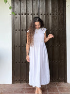 VESTIDO ITALIA BLANCO