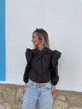 BLUSA ABRIL MARRÓN