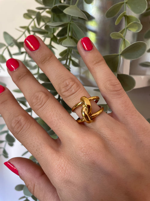 ANILLO CRUZADO