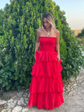 VESTIDO MAXI CORAL