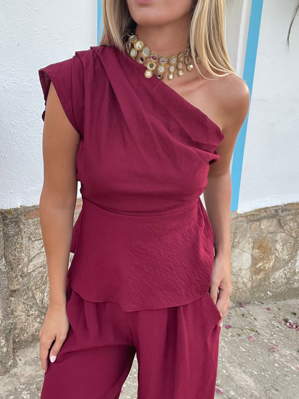 CONJUNTO AURA BURDEOS