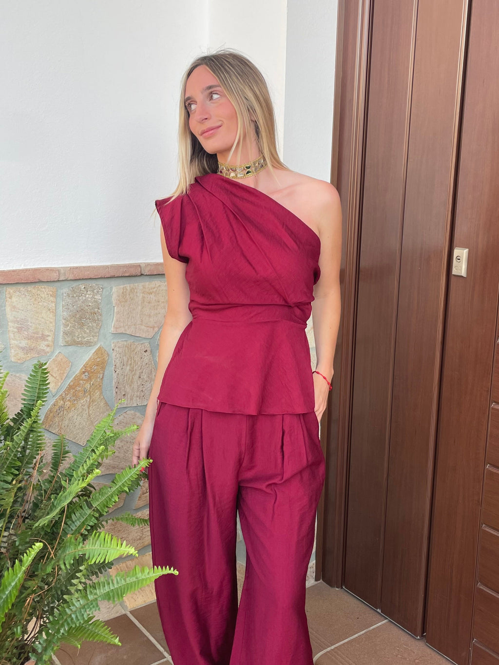 CONJUNTO AURA BURDEOS
