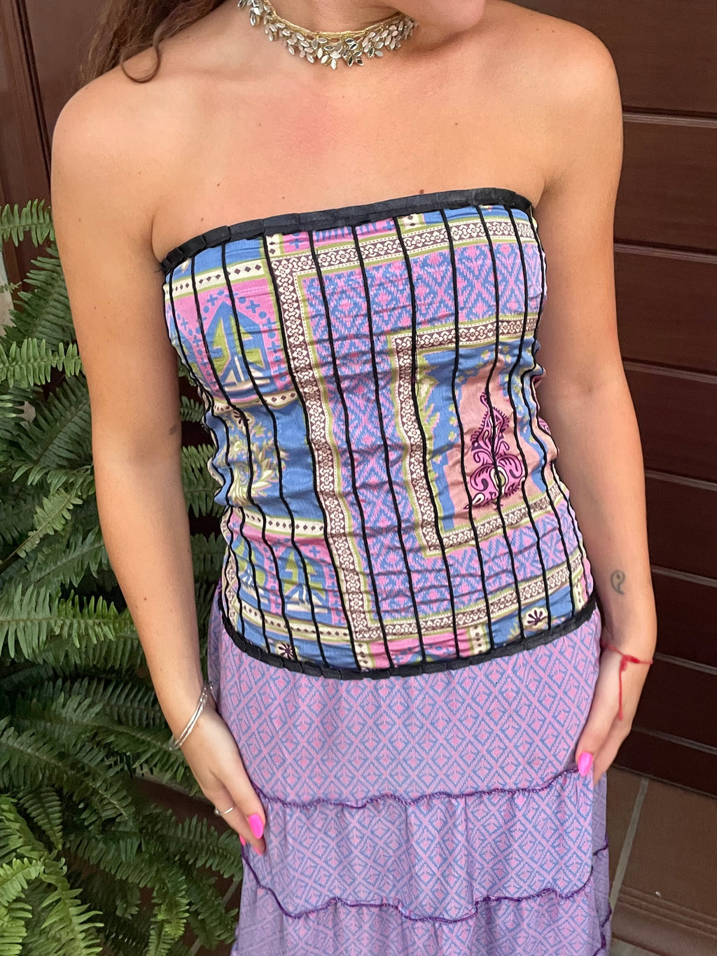 VESTIDO INDIO LAVANDA