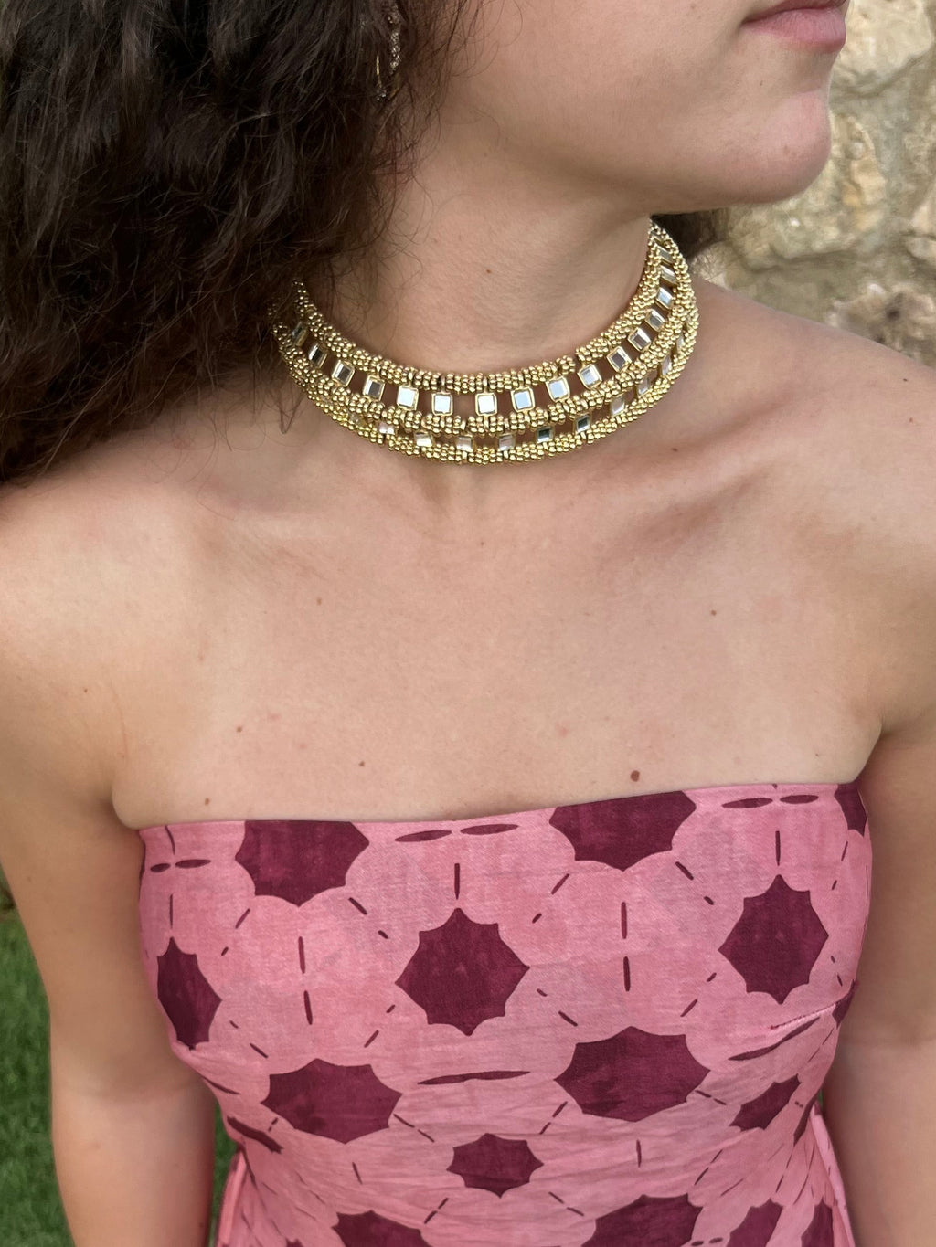 CHOCKER ESPEJO