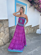 VESTIDO INDIO MALVA