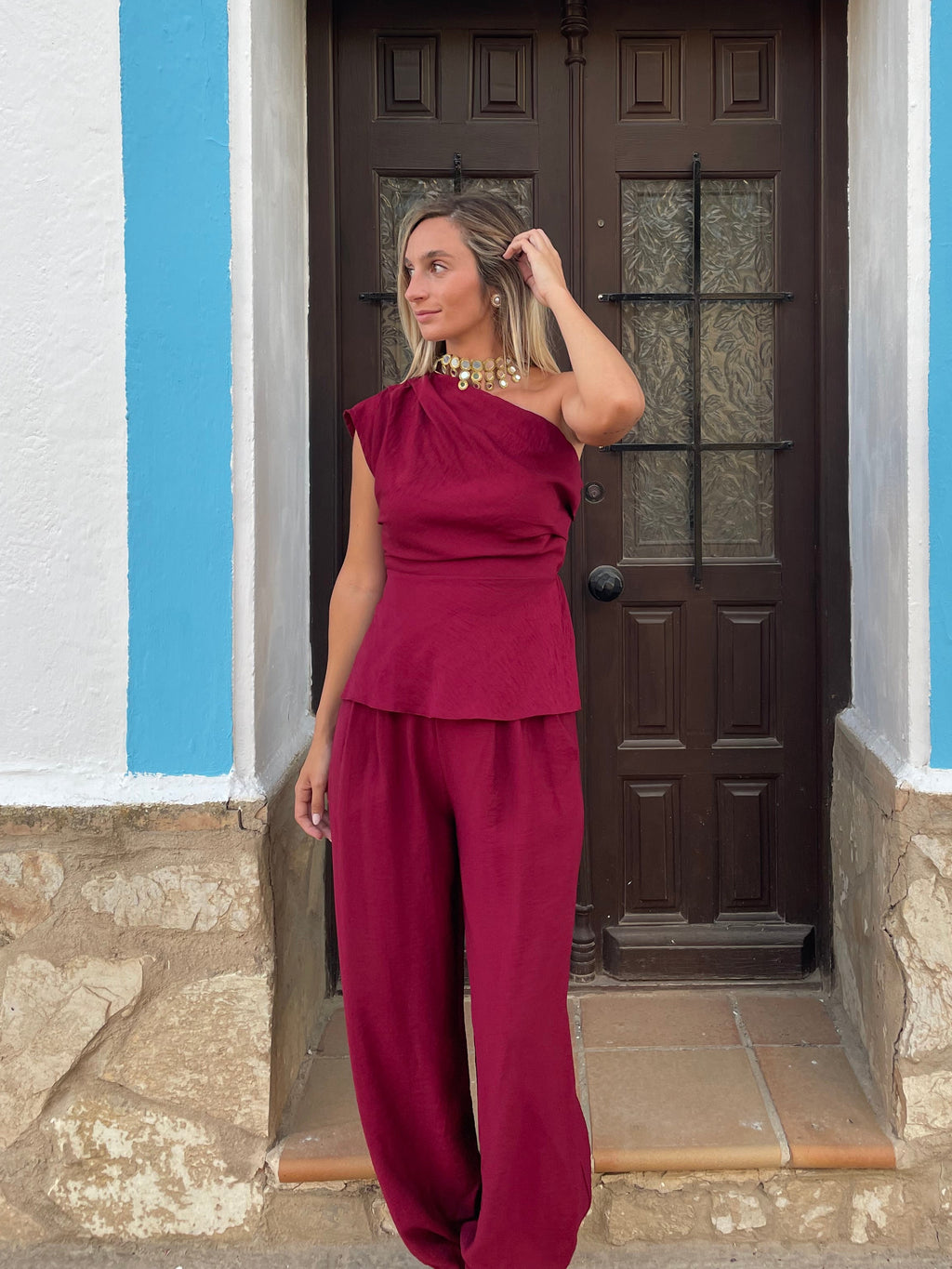 CONJUNTO AURA BURDEOS