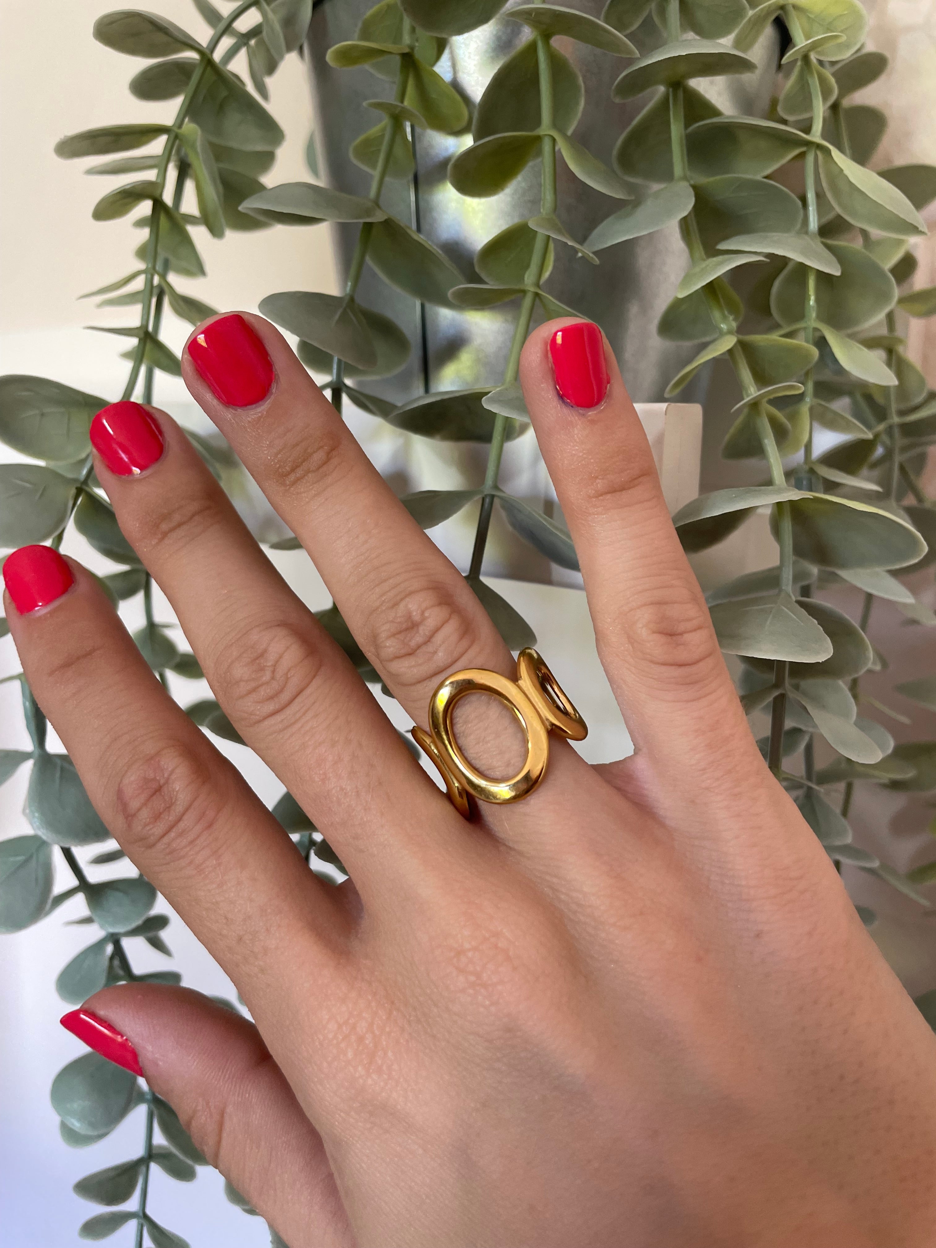 ANILLO OVAL