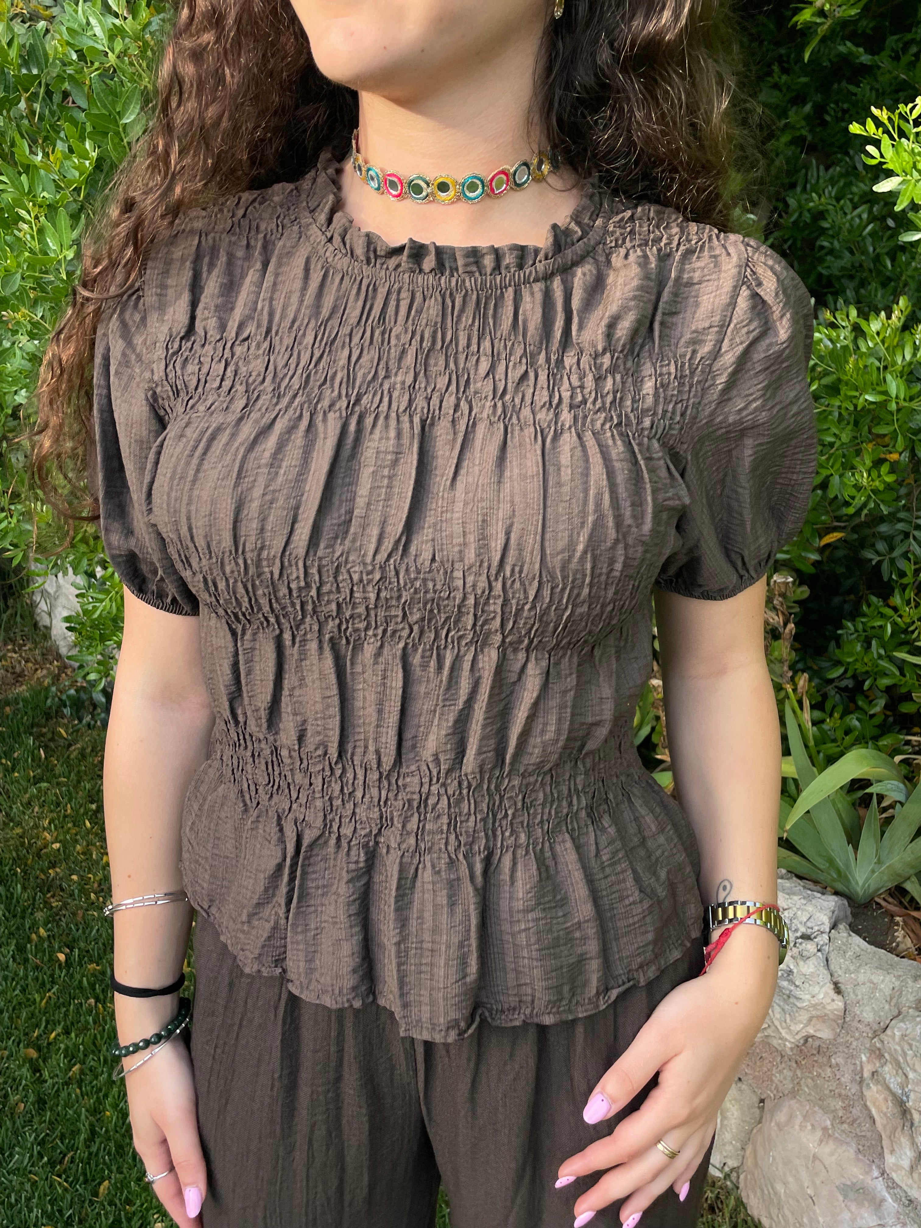 CONJUNTO ITALIA MARRÓN