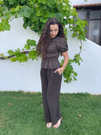CONJUNTO ITALIA MARRÓN