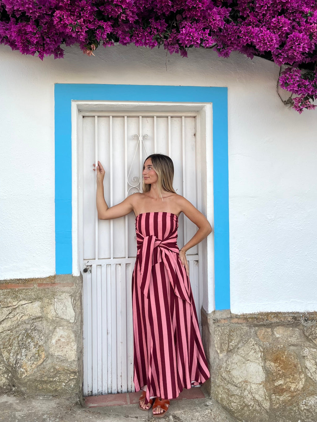VESTIDO GALA ROSA